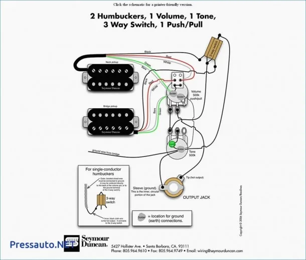 Seymour Duncan Stratocaster Wiring Diagram