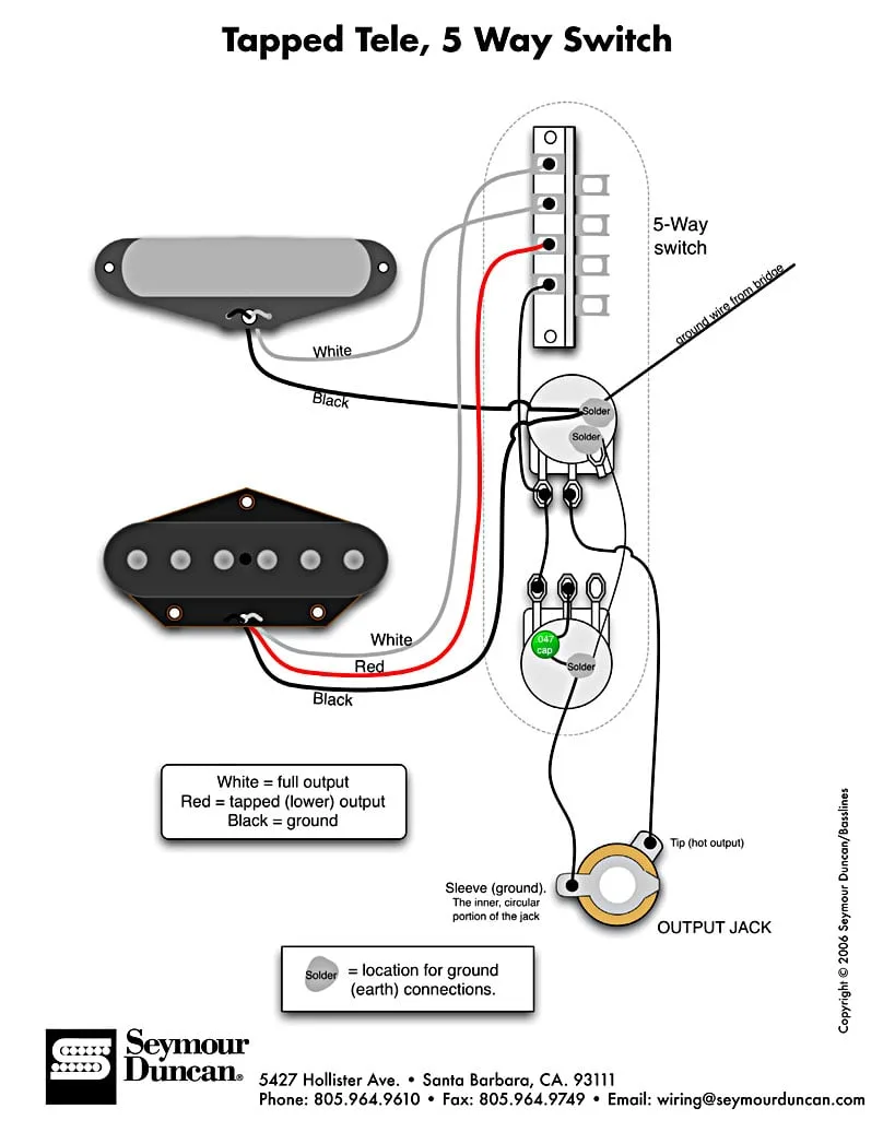 Seymour Duncan Telecaster Wiring Diagram Seymour Duncan