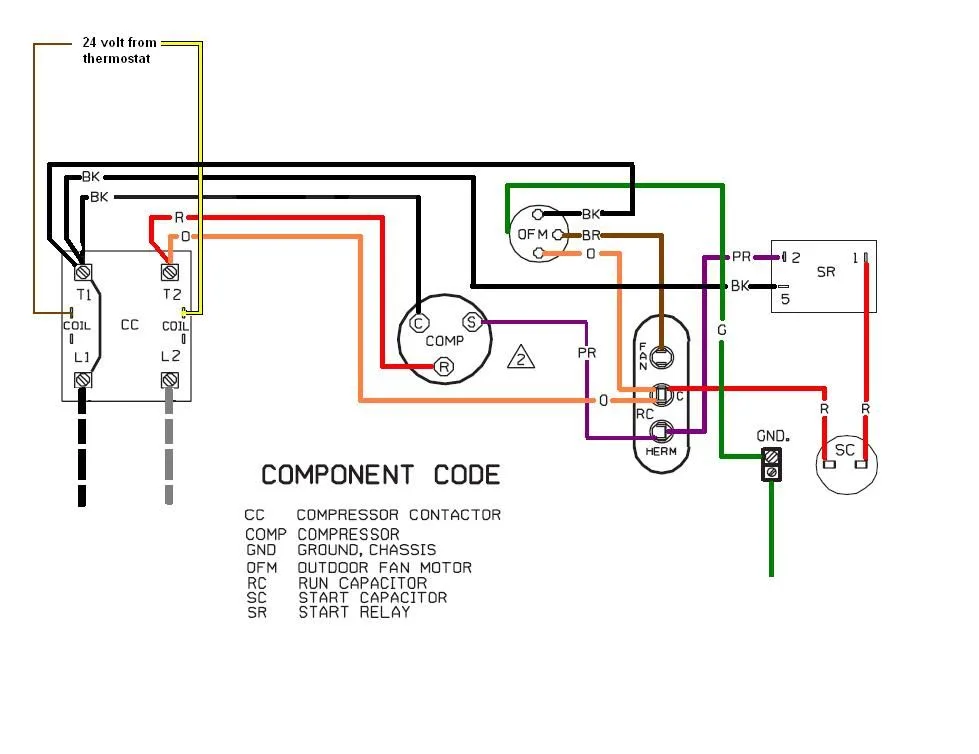 Sf Condenser Motor Wiring Diagram Universal Condenser Fan Mo