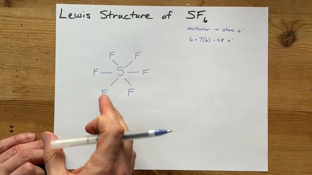 Sf6 Lewis Dot Structure