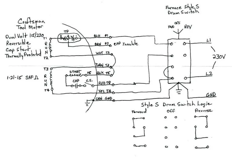 Siemens 3 Phase 230 Volt Motor Wiring Diagram 230V 1 Phase W