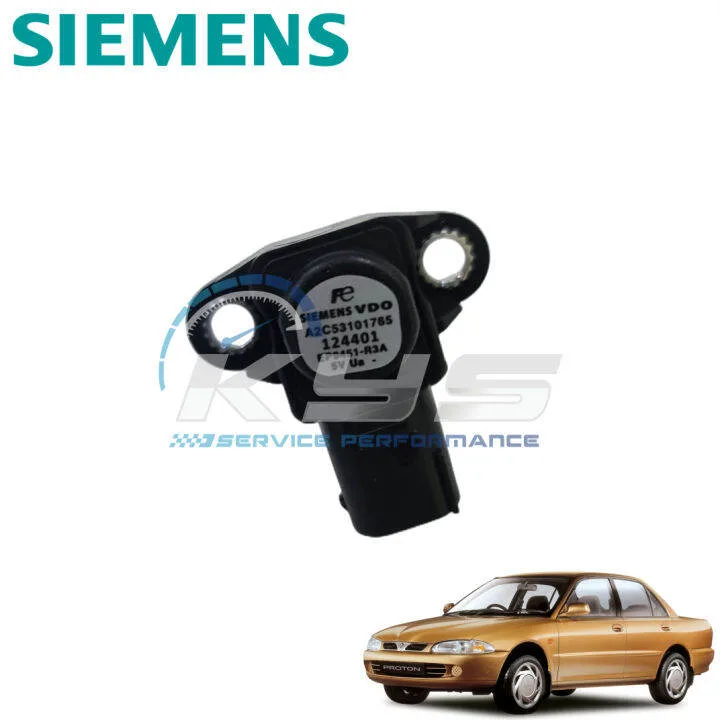 Siemens Pressure Map Sensor 3 Pins Manifold Air Sensor Proton Wira 1 3 1 5 Vdo Pw550888