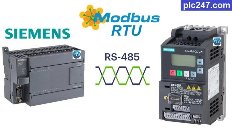 Siemens S7 200 Modbus Rtu Siemens Sinamics V20