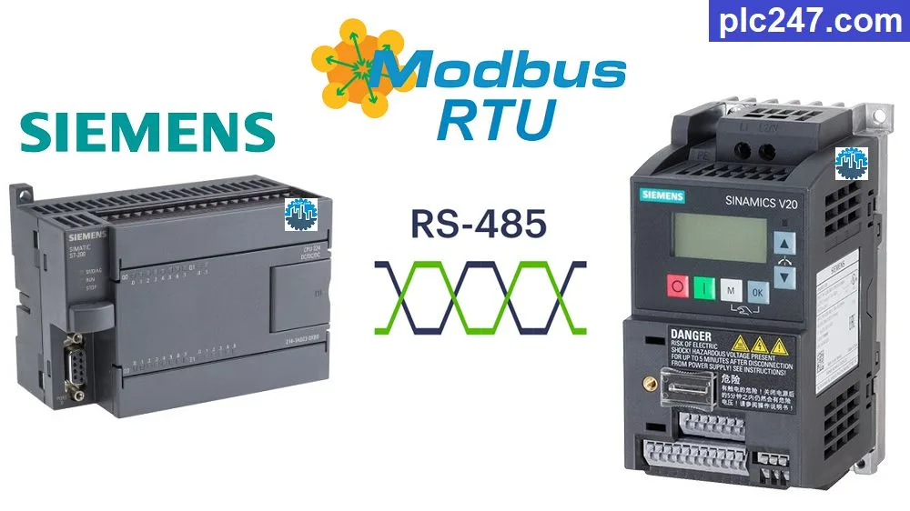 Siemens S7 200 Modbus Rtu Siemens Sinamics V20