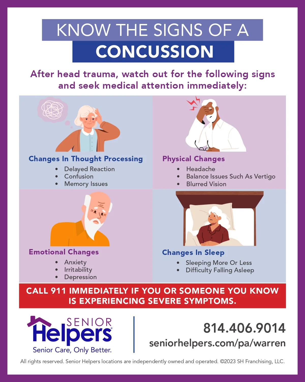 Signs And Symptoms Of Concussions And Cellulitis