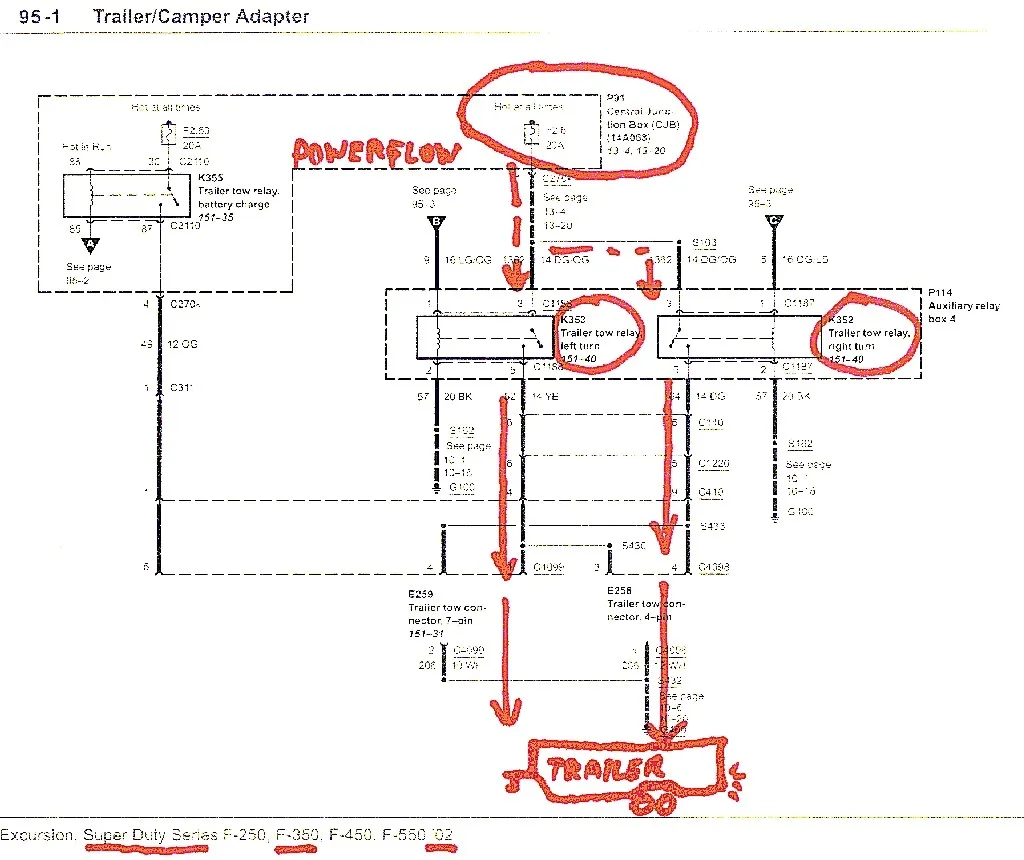 Silverado Chevy 7 Pin Trailer Wiring Diagram Database