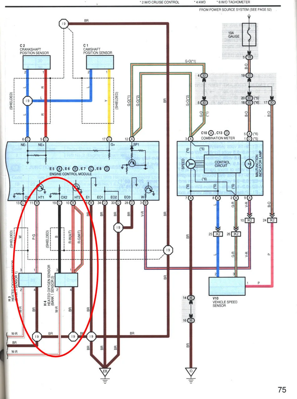Silverado O2 Sensor Wiring Diagram