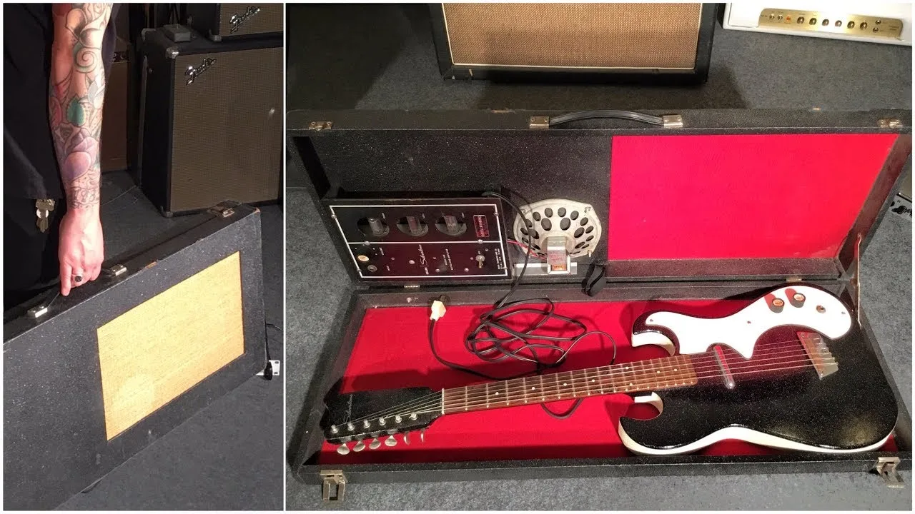 Silvertone Guitar Case Amplifier Wiring