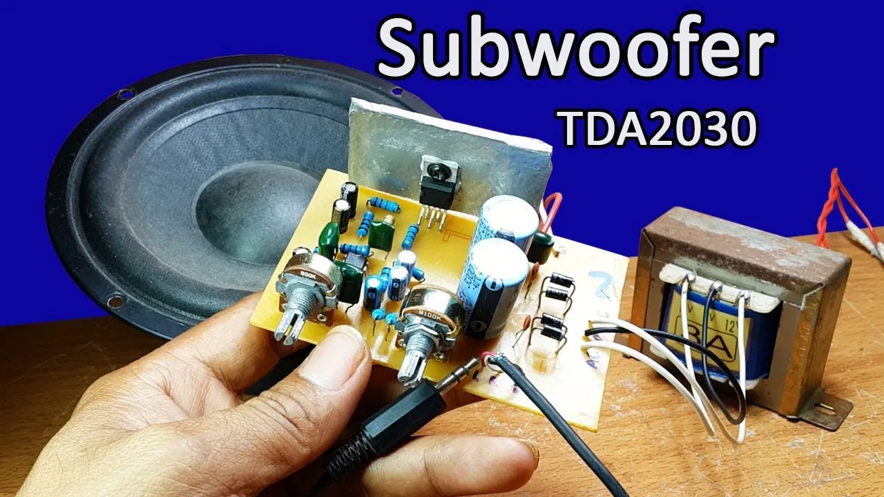 Simple Circuit Diagram For Subwoofer