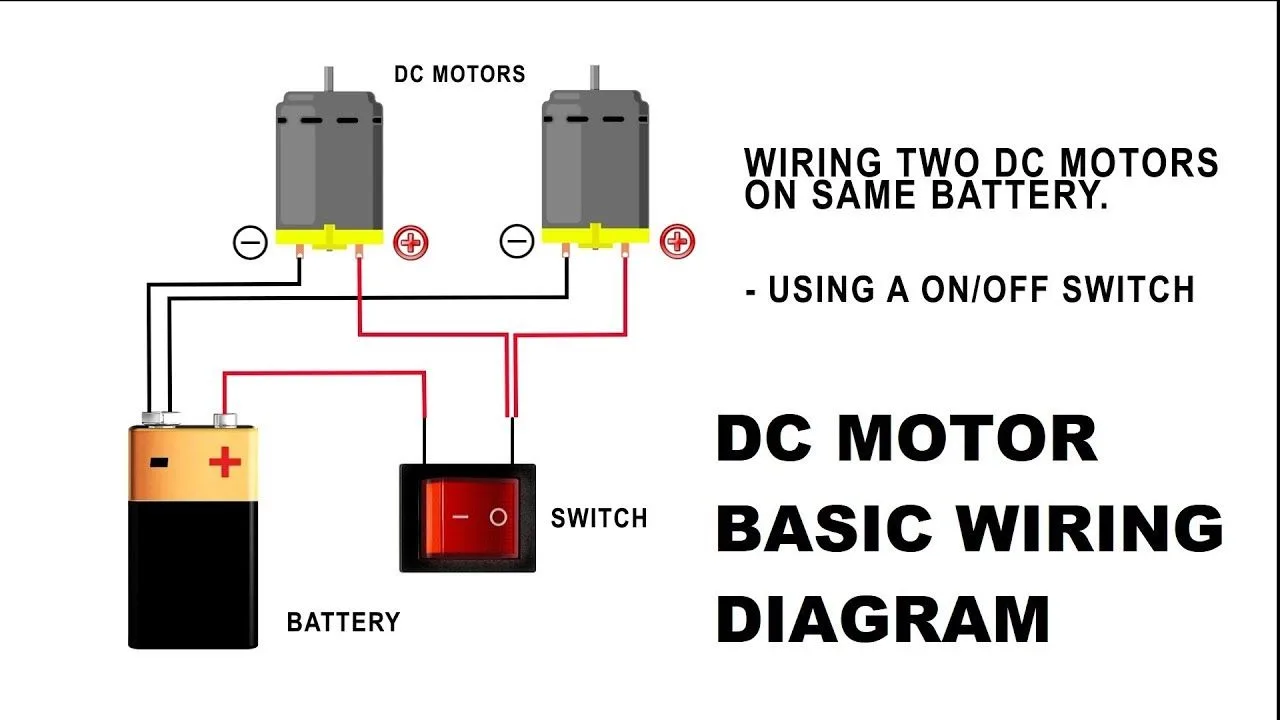 Simple Dc Motor Circuit Diagram Circuit Diagram Dc Motor