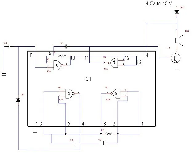 Simple Electronic Siren Circuit Making Easy Circuits