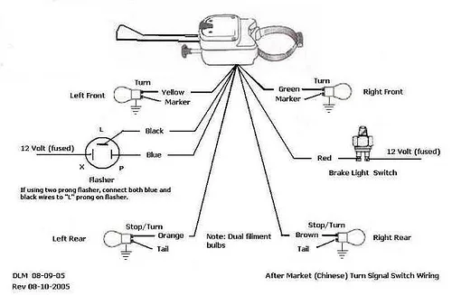 Simple Turn Signal Wiring Diagram