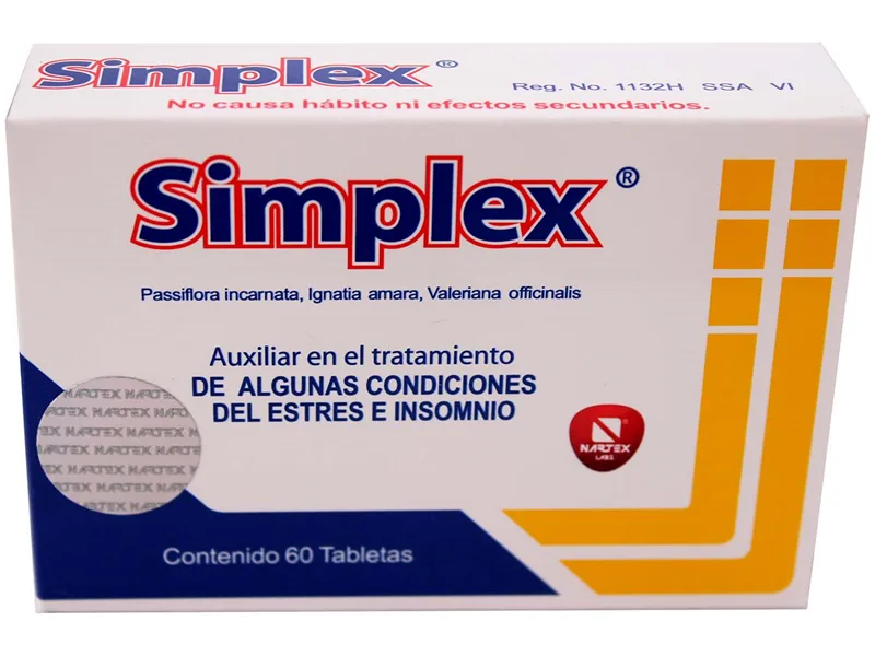 Simplex 60 Tab Vitasalud Farmacia