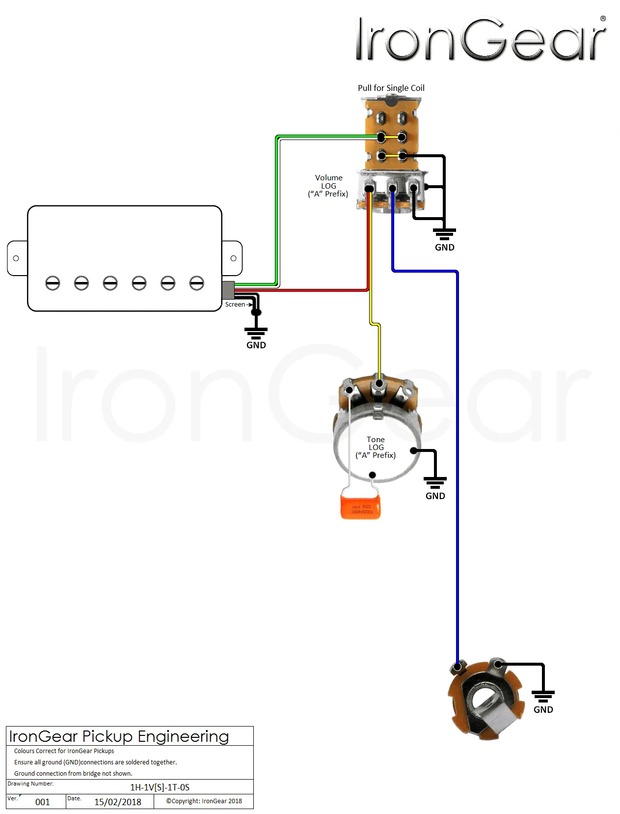 Single Coil Humbucker Wiring Diagram Collection