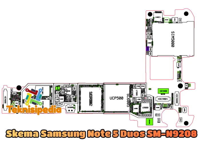 Skema Samsung Note 5 Duos Sm N9208 Diagram Dan Layout