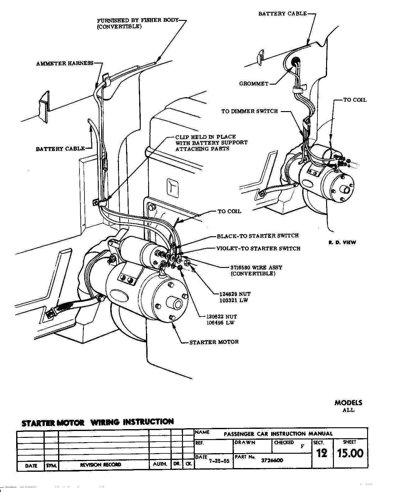 Small Block Chevy Starter Wiring