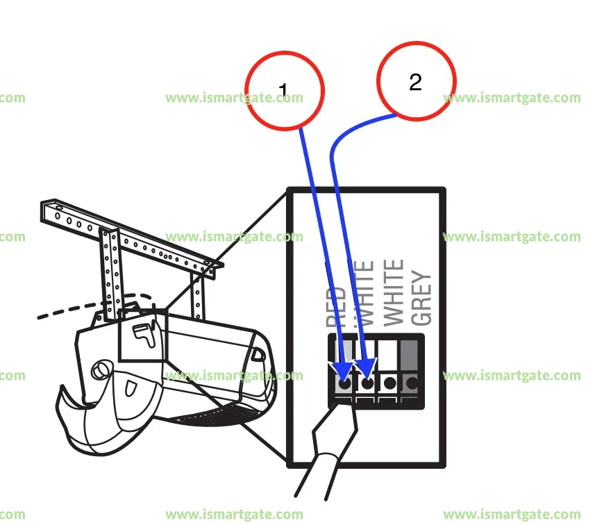 Smart Garage Door Opener For Chamberlain Lw5000Ev Ismartgate