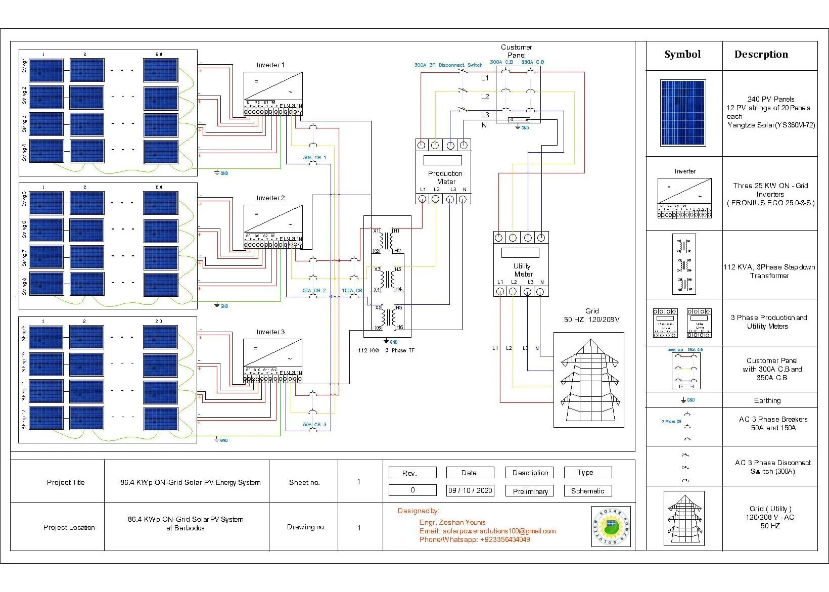 Solar Single Line Diagram Solar Panel Installation Diagram