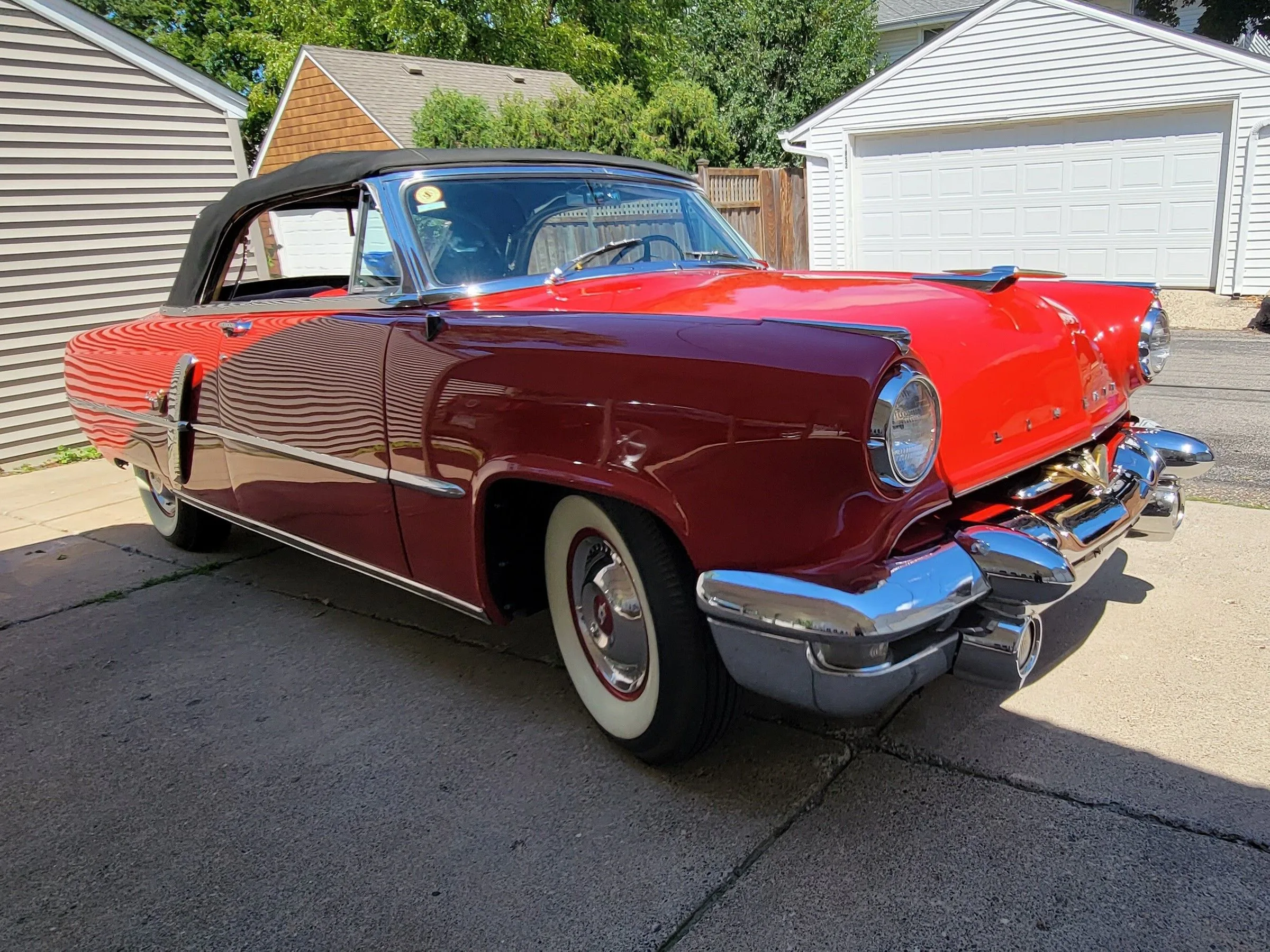 Sold Recently Restored 1953 Lincoln Capri Special Custom Convertible