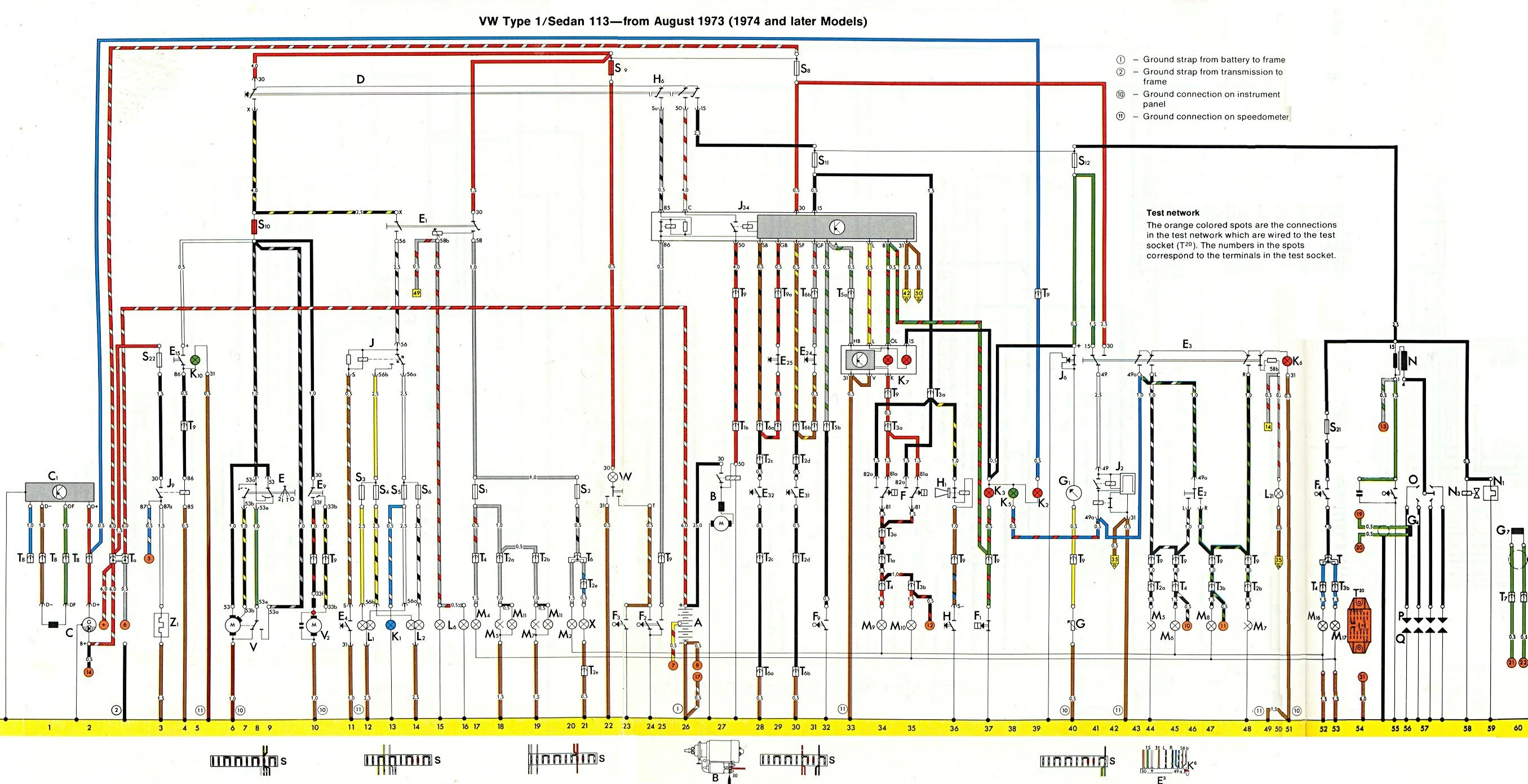 Solved Need The Alternator Wiring Diagram For A 1974 Vw Fixya