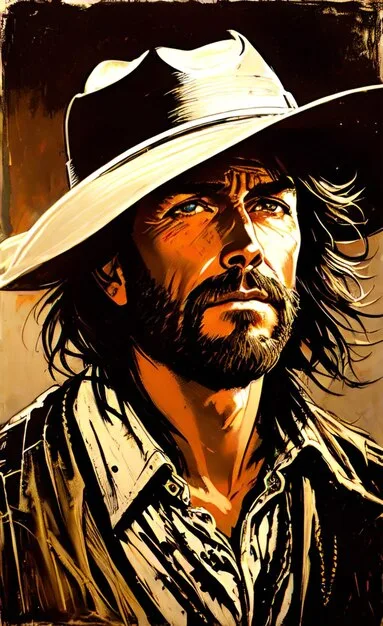 Sombrero De Vaquero Foto Premium