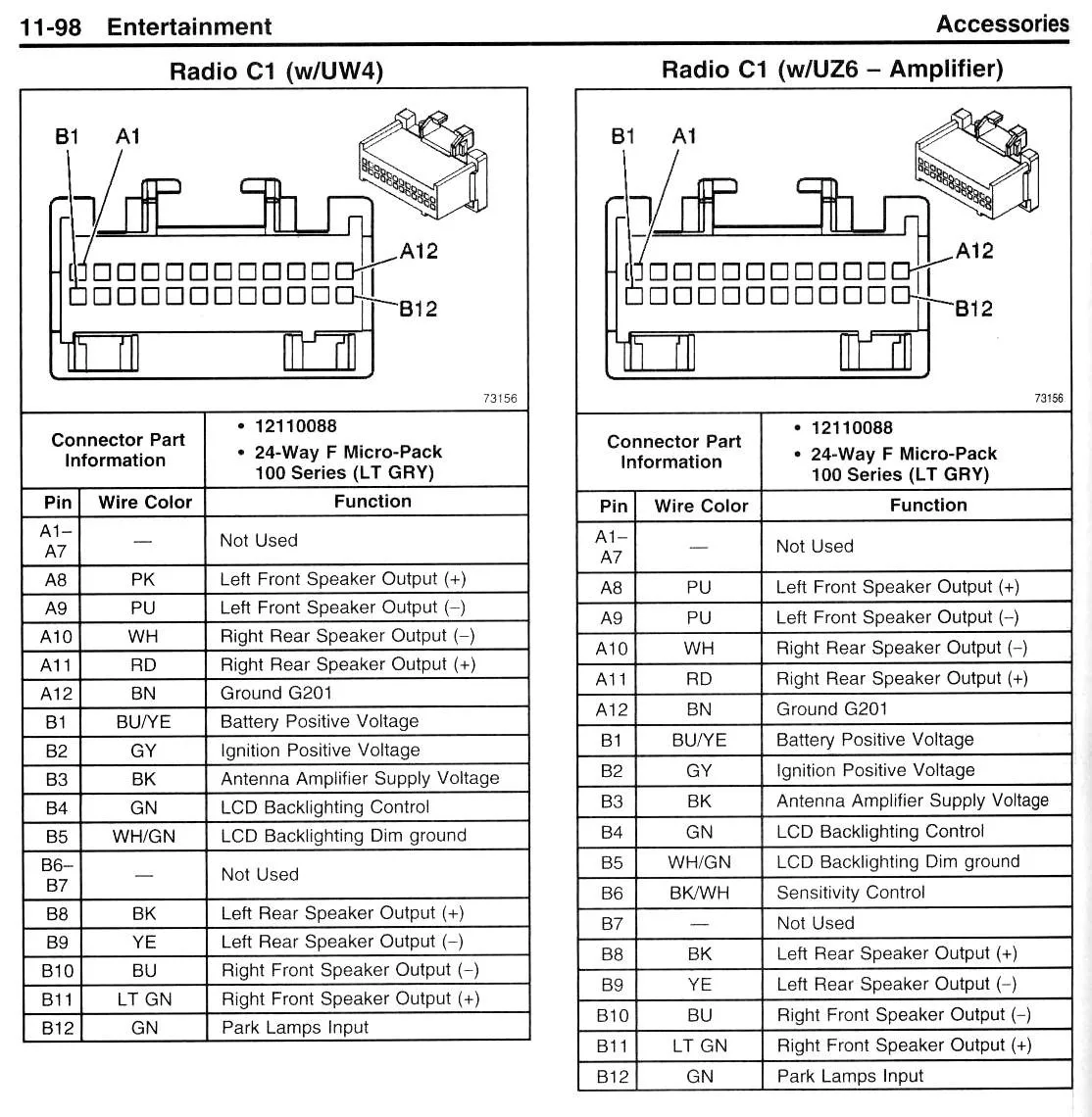 Sony 16 Pin Wiring Harness Diagram