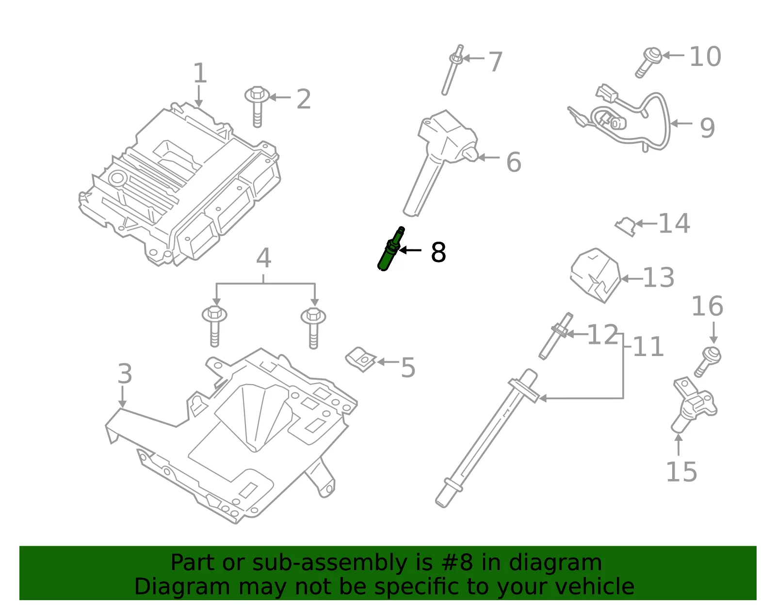 Sp 594 Motorcraft Spark Plug Ford Discount Parts