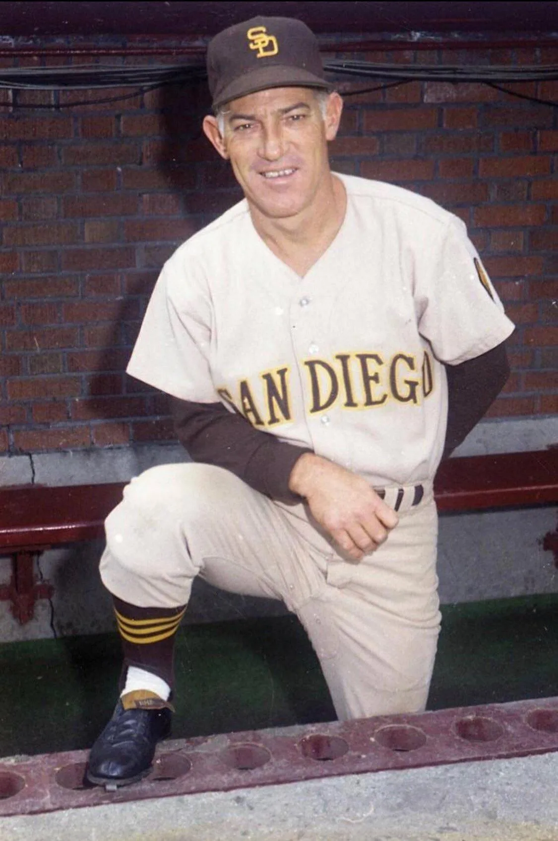 Sparky Anderson As A Coach For The Sd Padres In 1969 A Year Before He Took Over The Reins Of