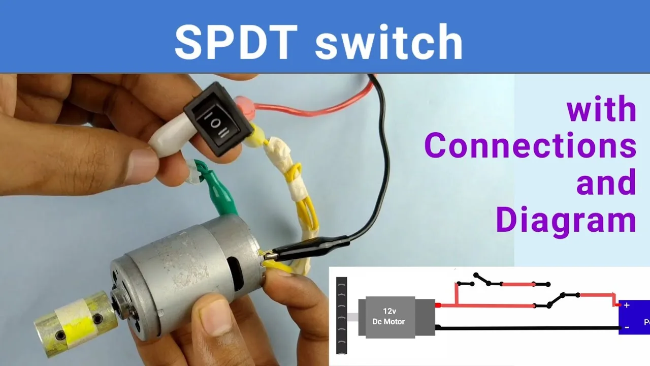 Spdt Switch Diagram