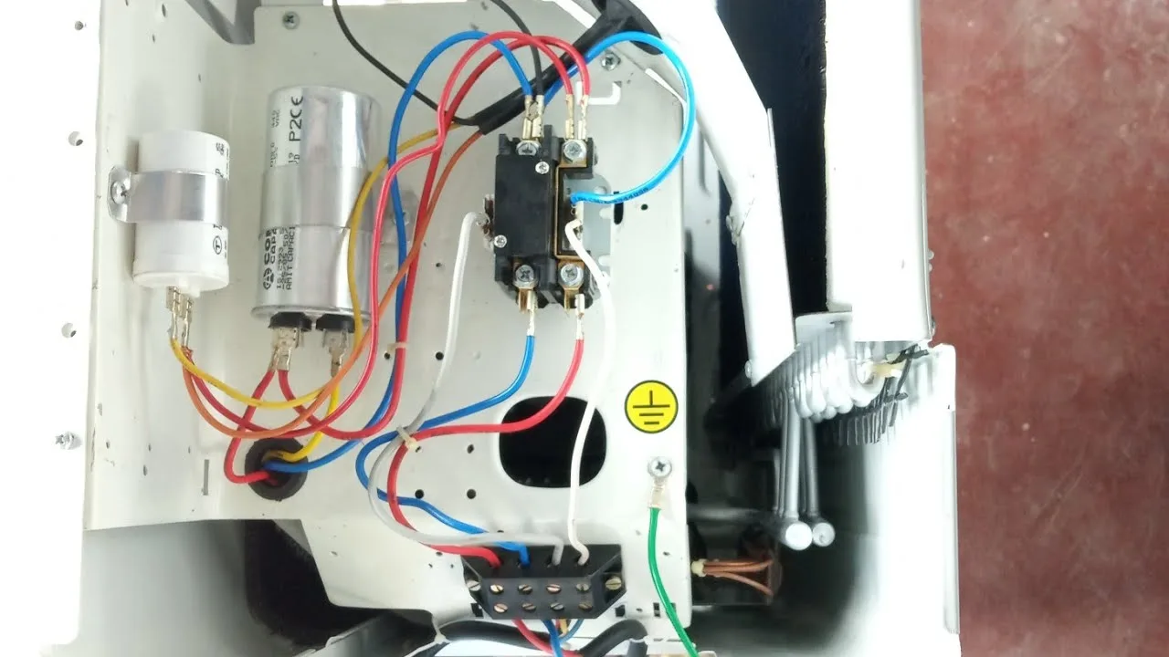 Split Ac Outdoor Contactor Wiring Diagram