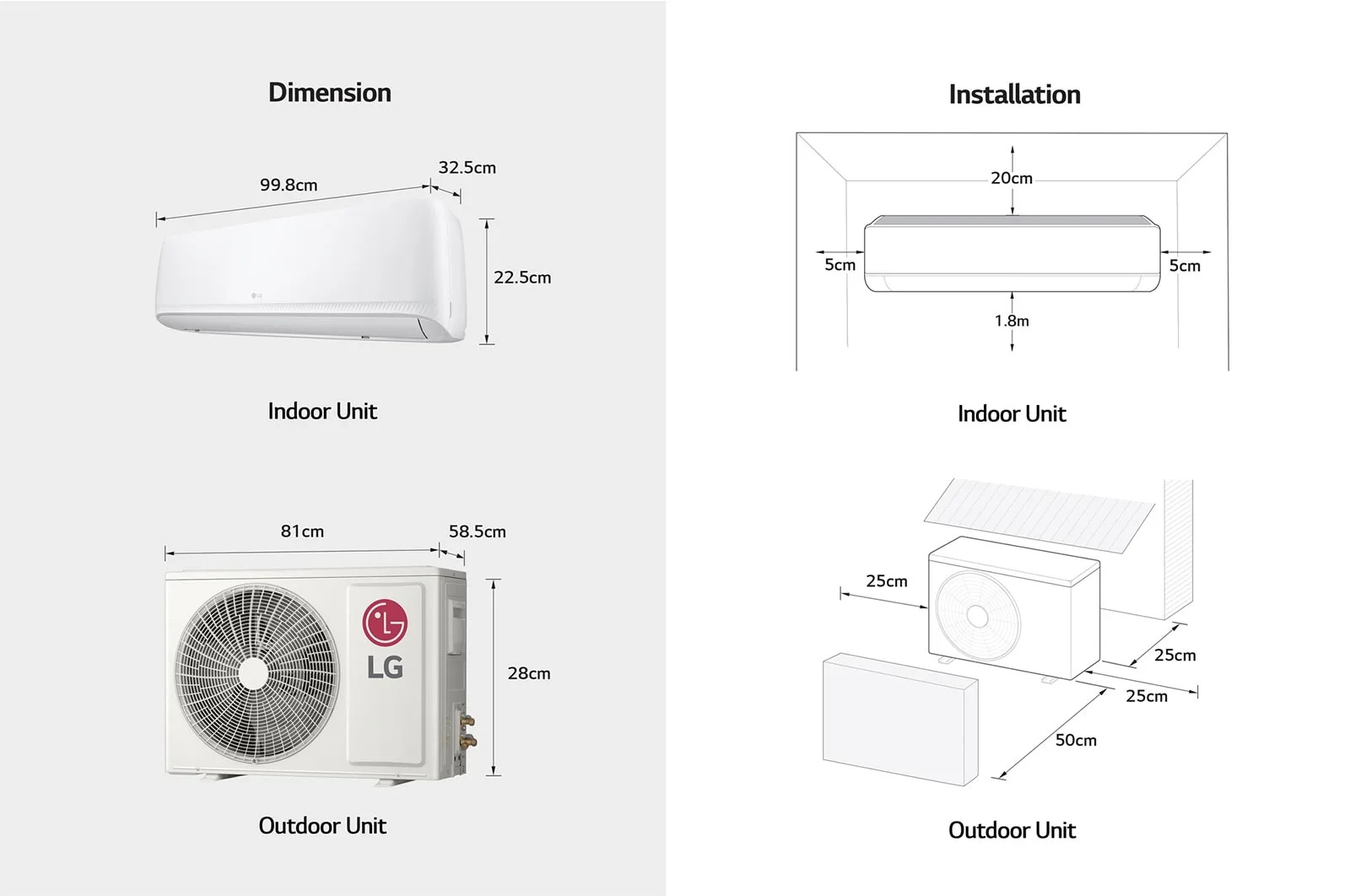 Split Air Conditioner Lgc13T3 Lg Levant