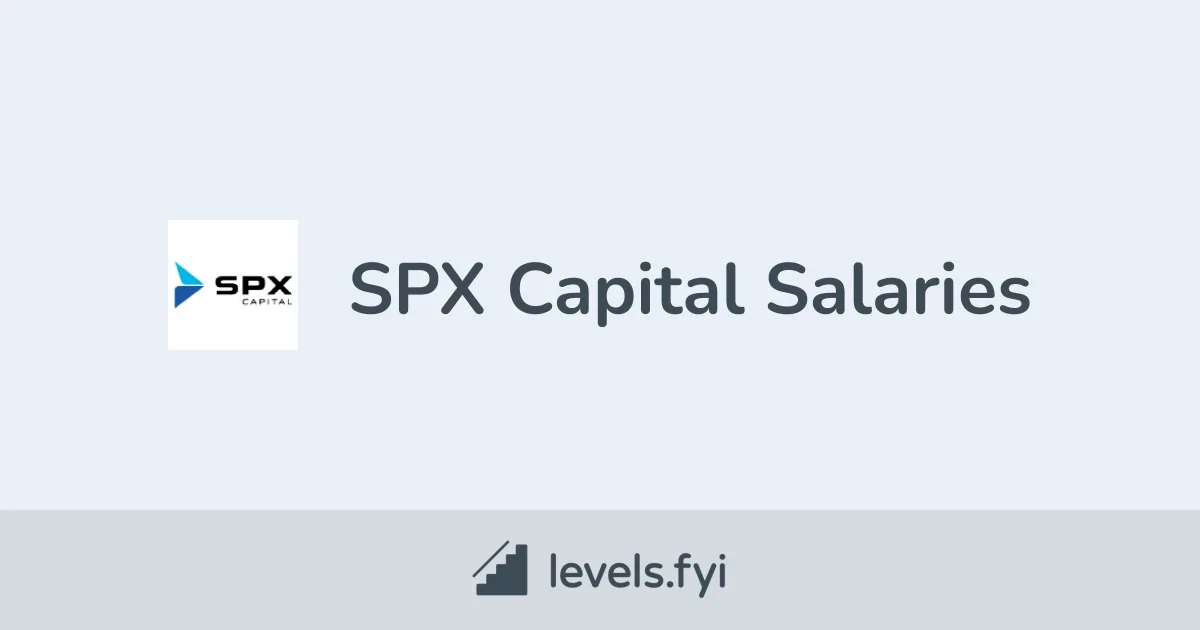 Spx Capital Salaries