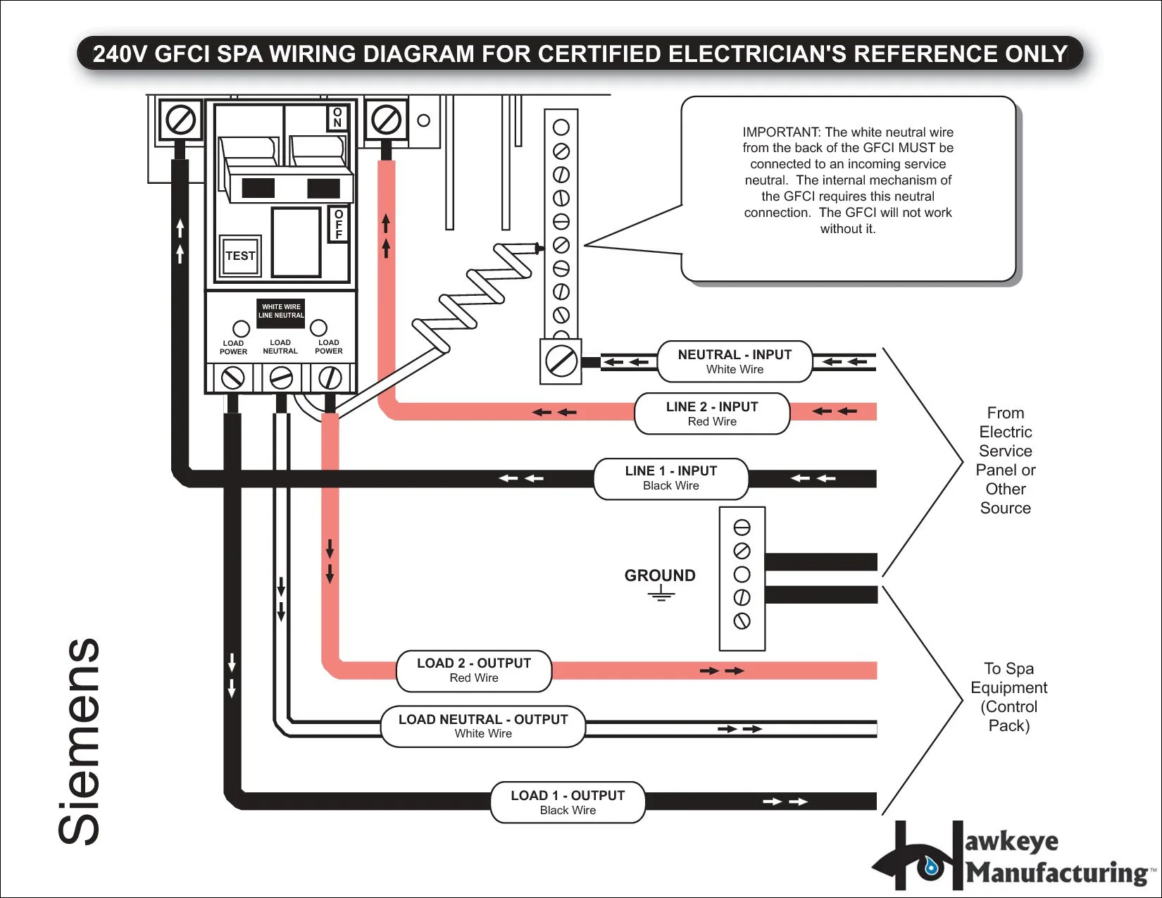 Square D Gfci Breaker Wiring Diagram