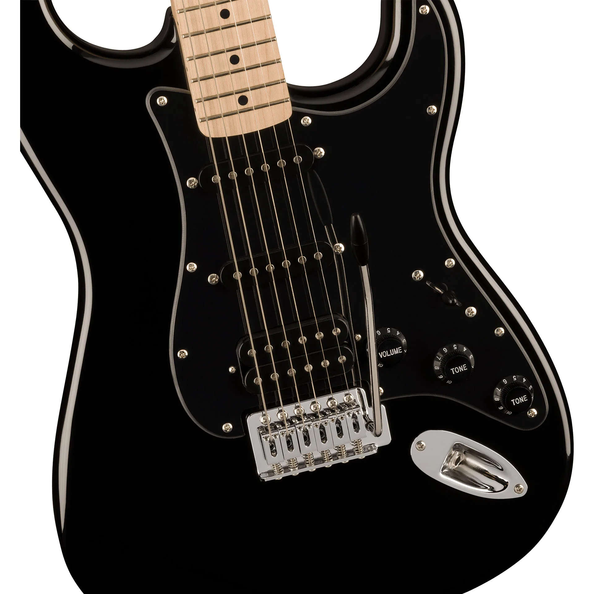 Squier Sonic Stratocaster Hss Mn Blk Electric Guitar