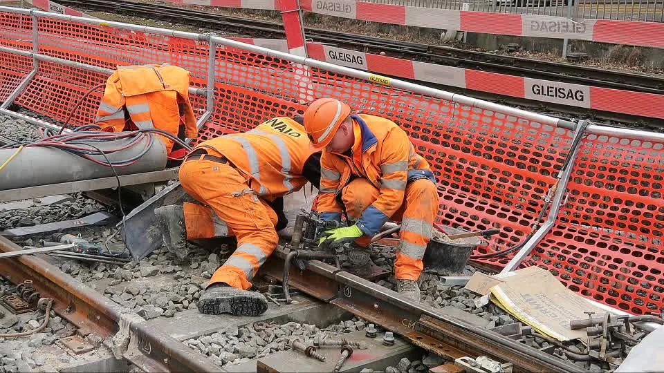 St Gallen Track Welding Aluminothermic Track Welding At Flickr