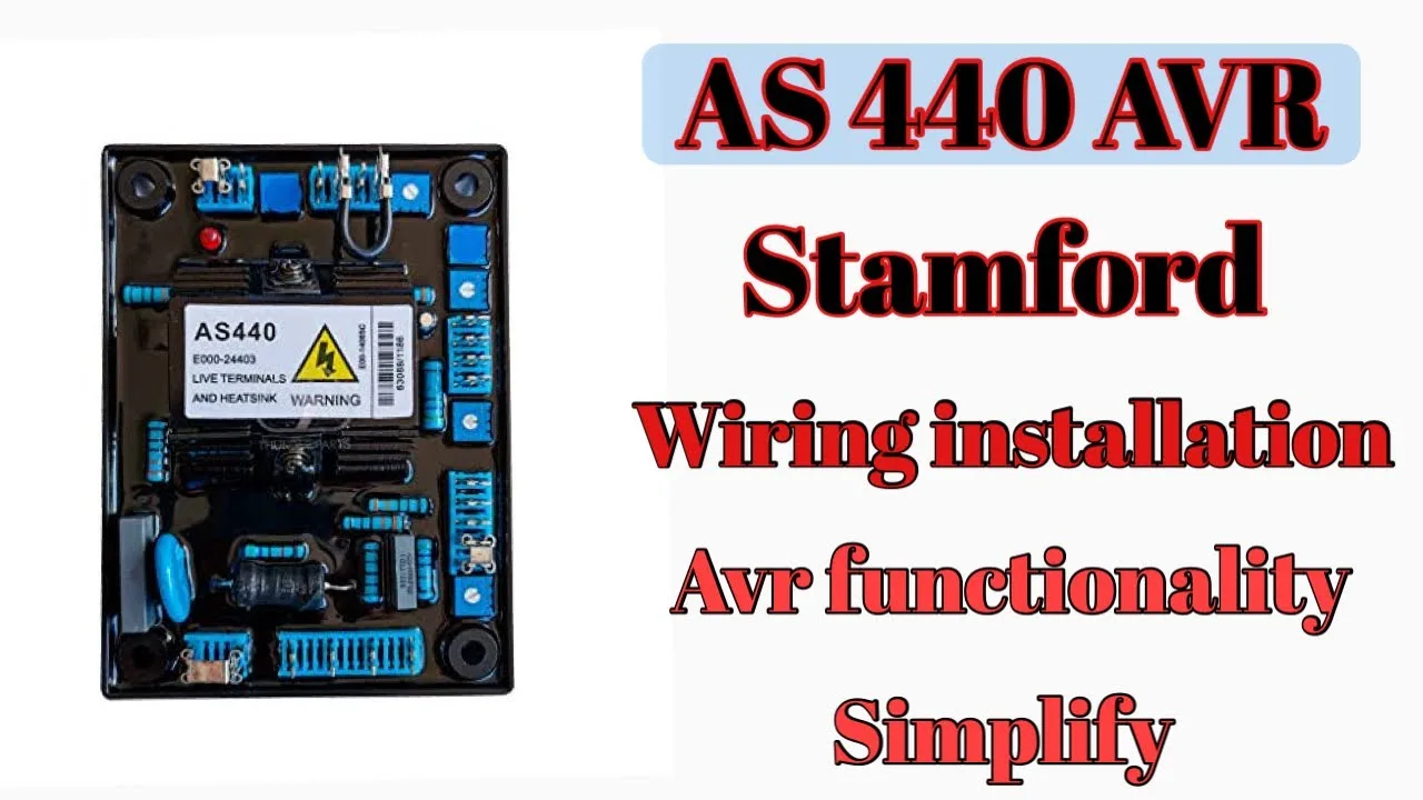 Stamford As440 Avr Wiring Diagram Pdf