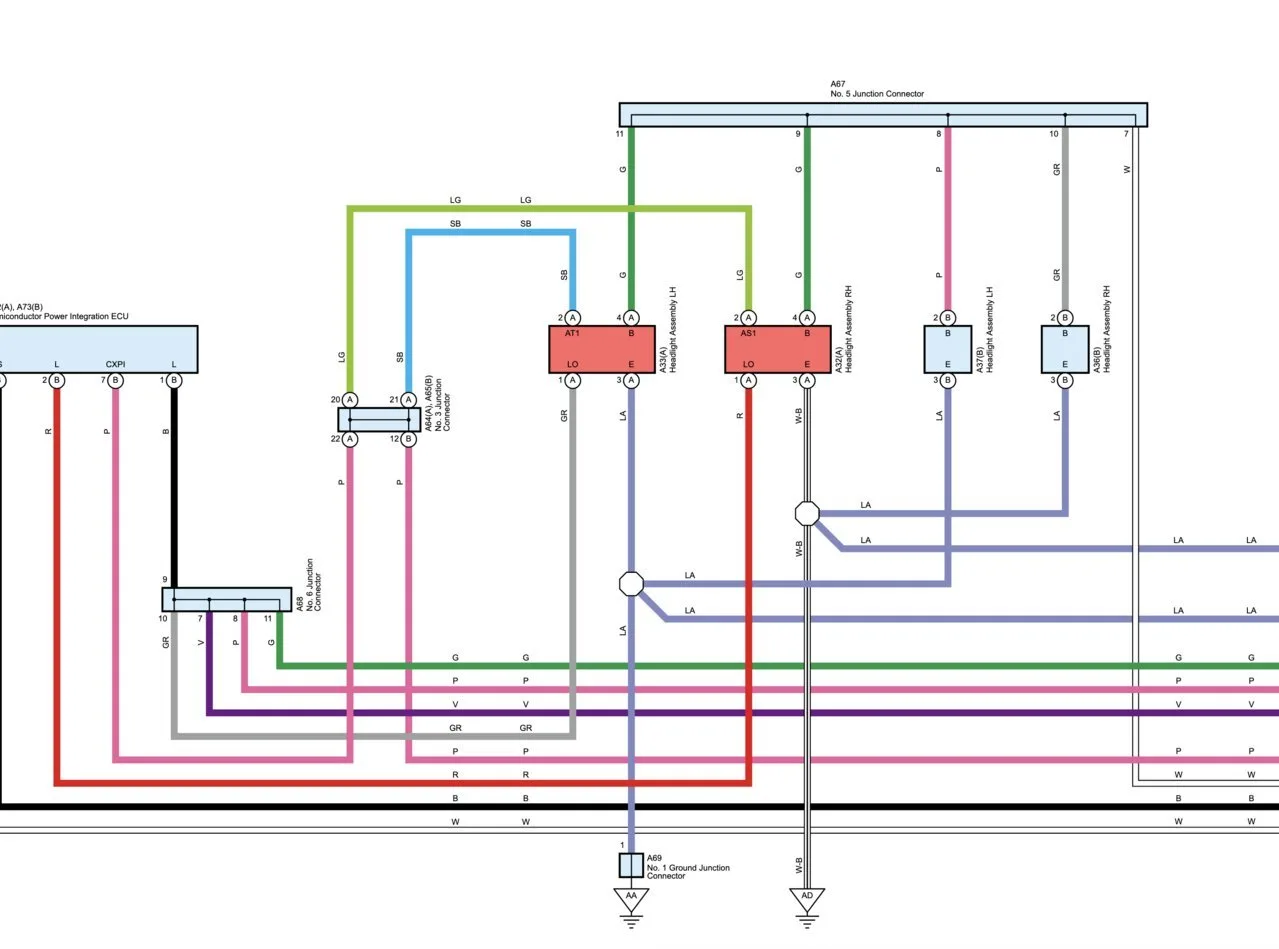 Standard Headlight Wiring Diagram Id Please Toyota Tundra Forum
