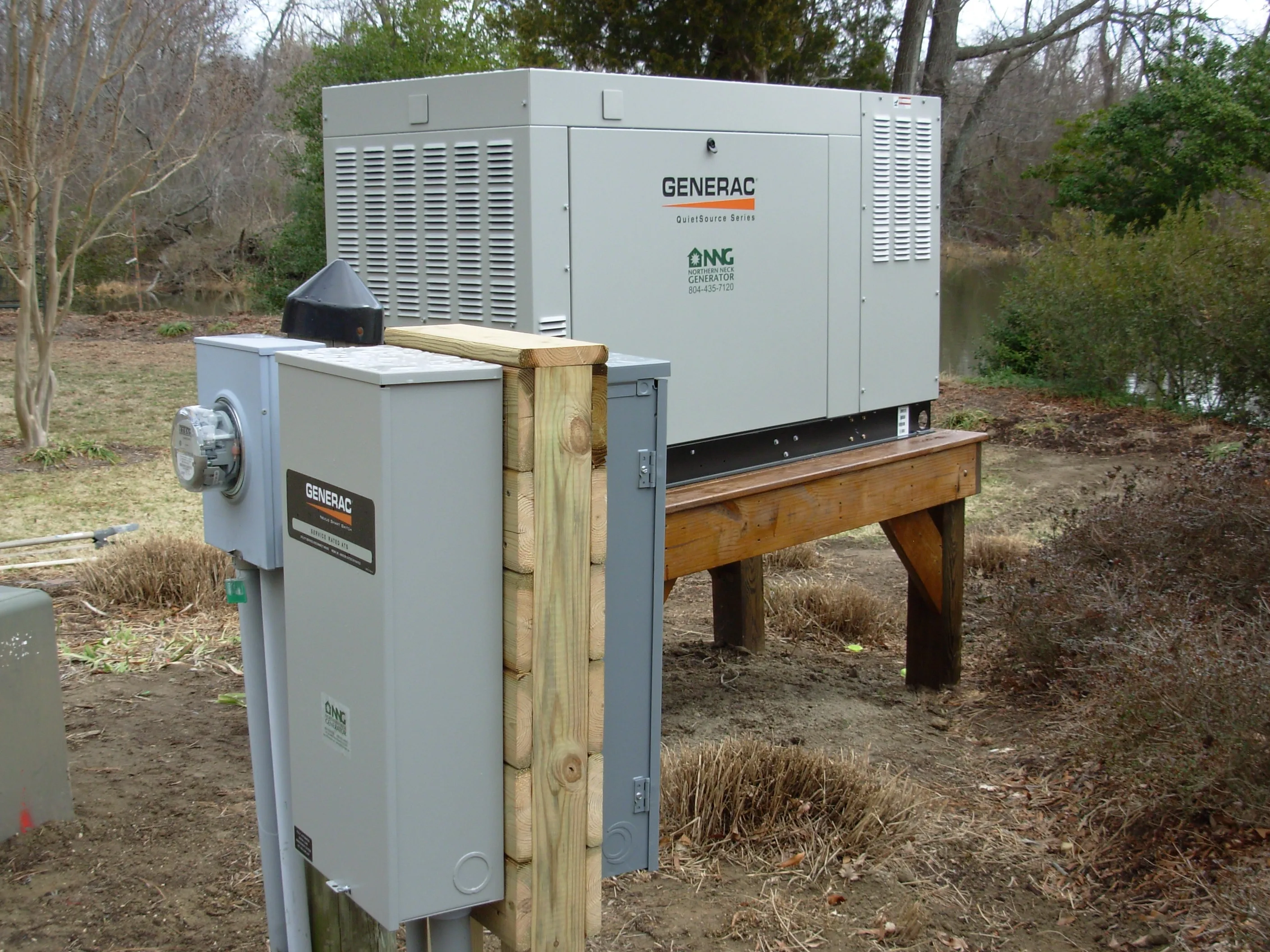 Standby Generator Transfer Switch Wiring
