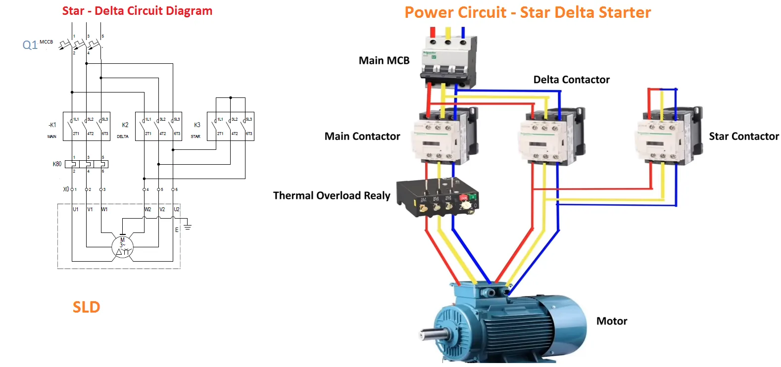 Star Delta Wiring Explained