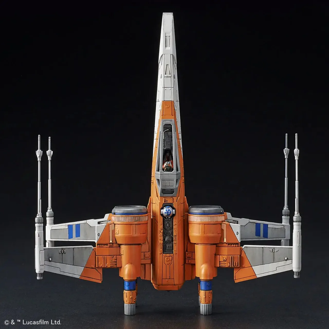 Star Wars 1 72 Poe S X Wing Fighter Brookhurst Hobbies