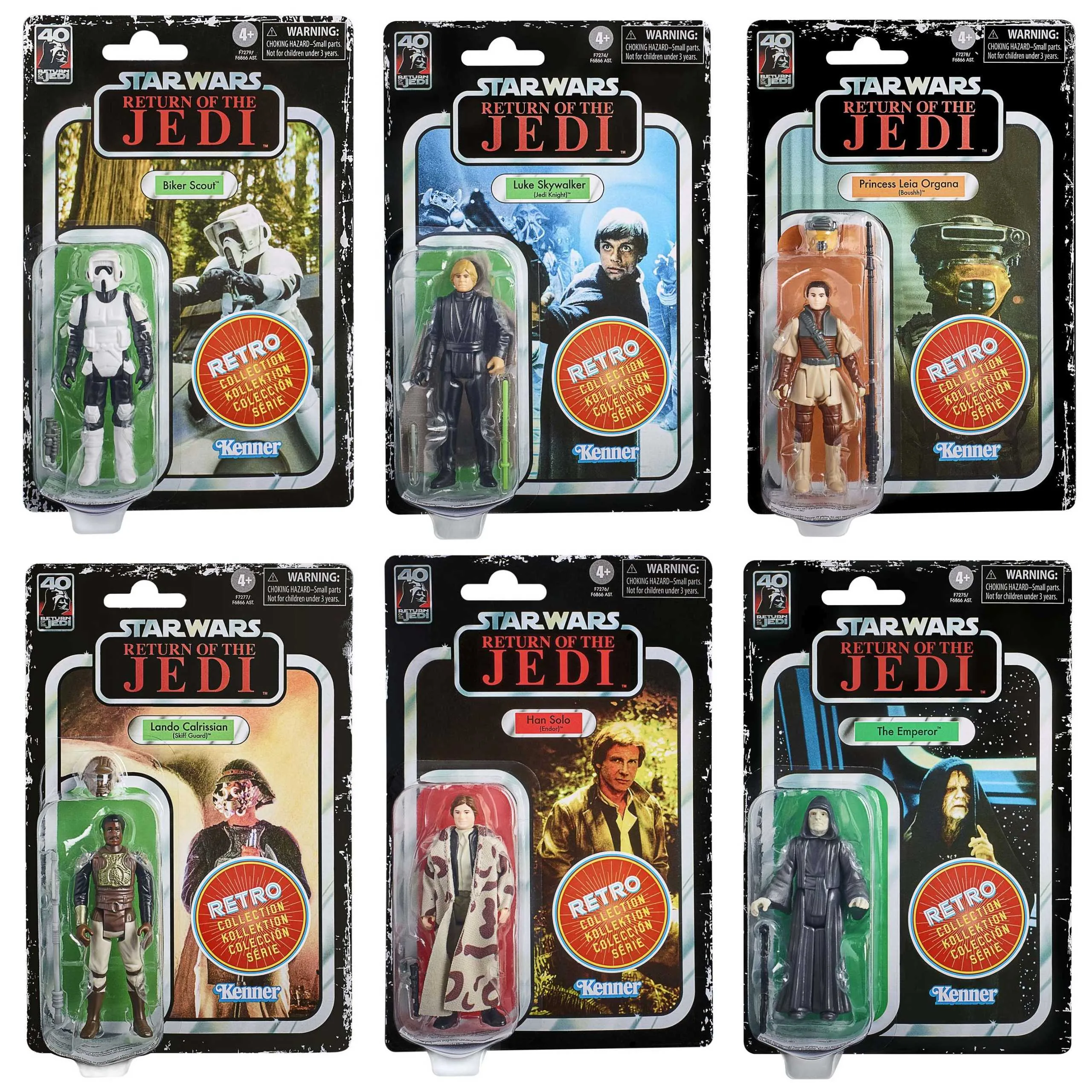 Star Wars Retro Collection Box Set Return Of The Jedi 42 Off