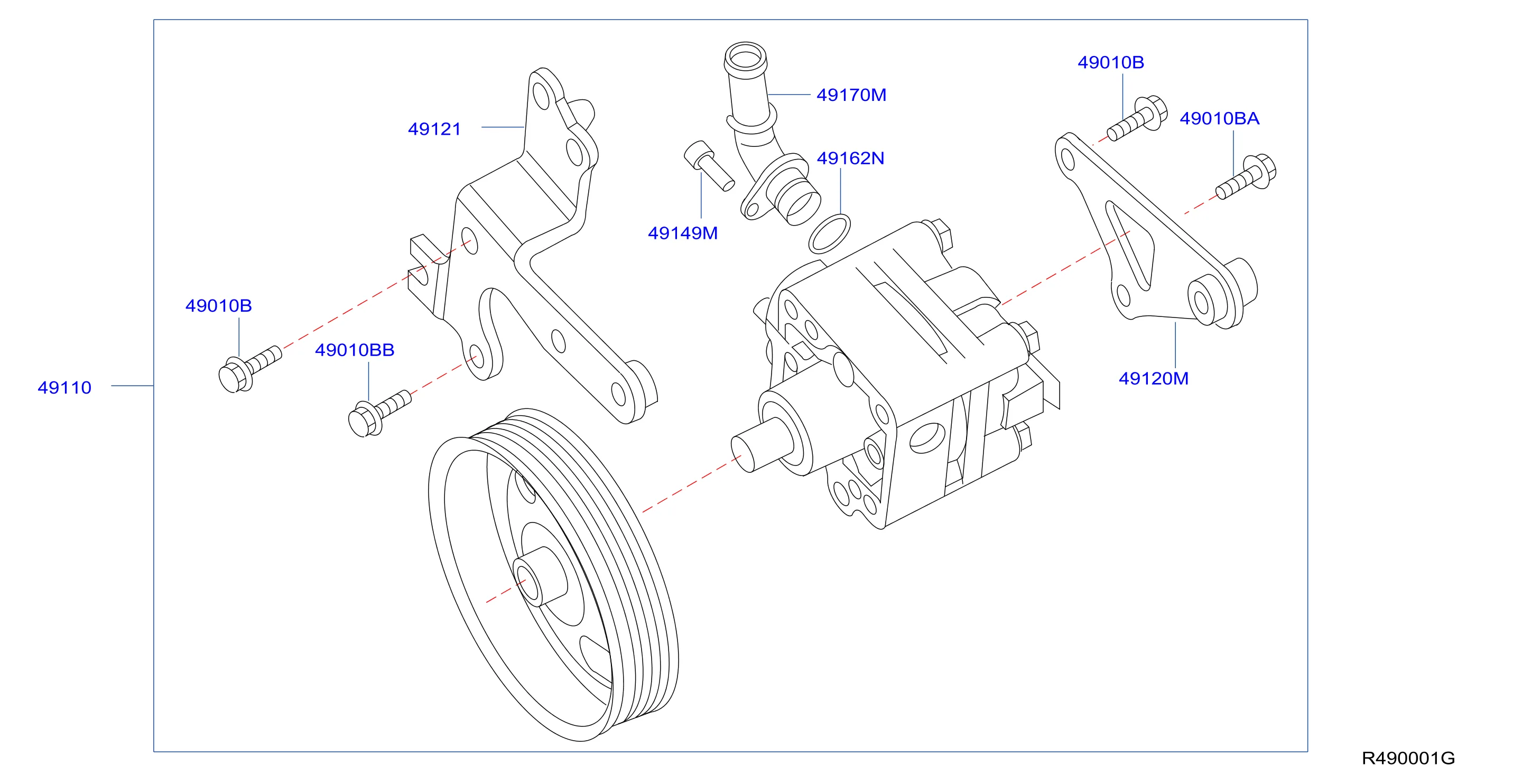 Steering Pump 2010 Nissan Altima Power Steering Diagram Niss