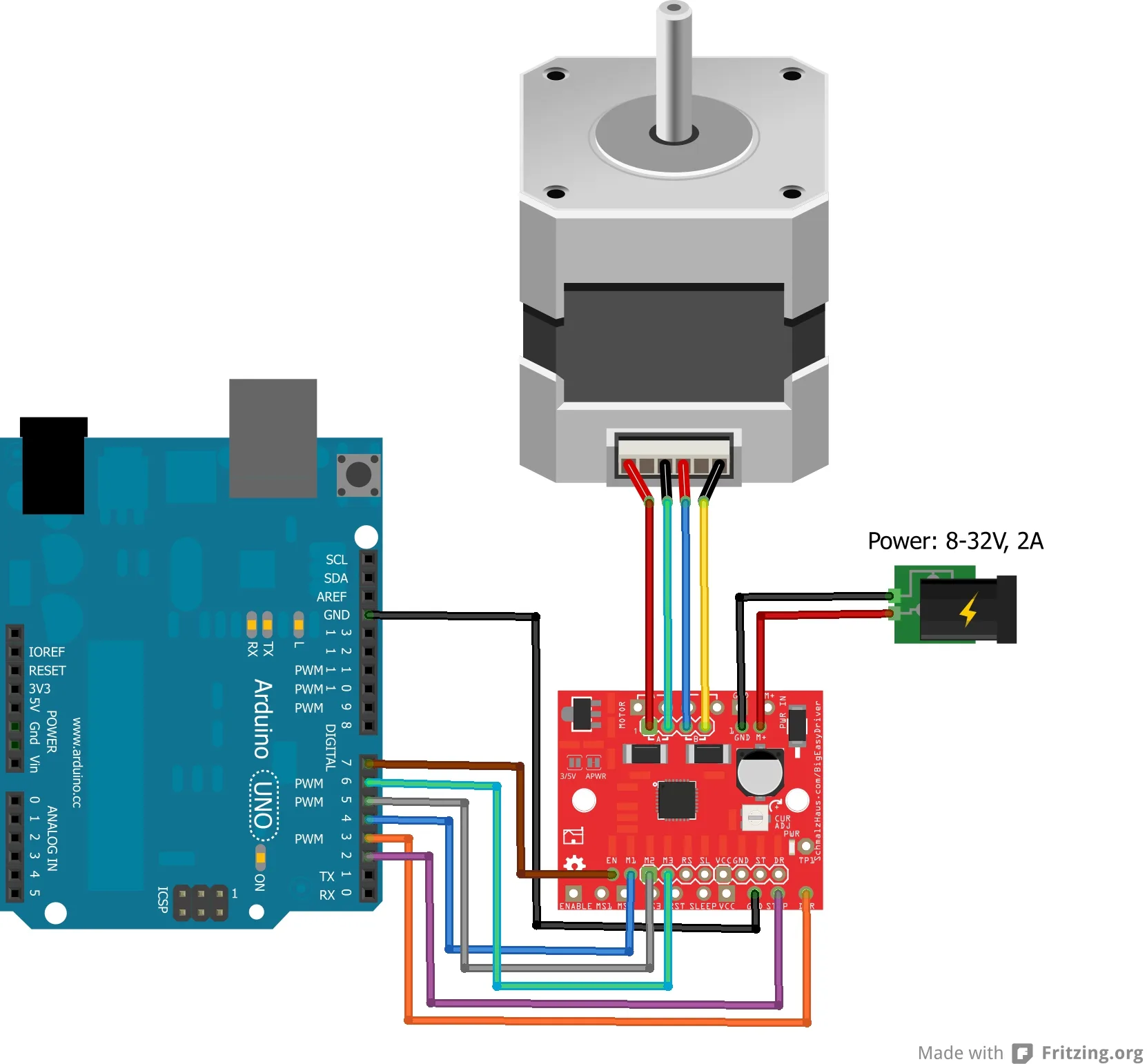 Stepper Motor Diagram And Working