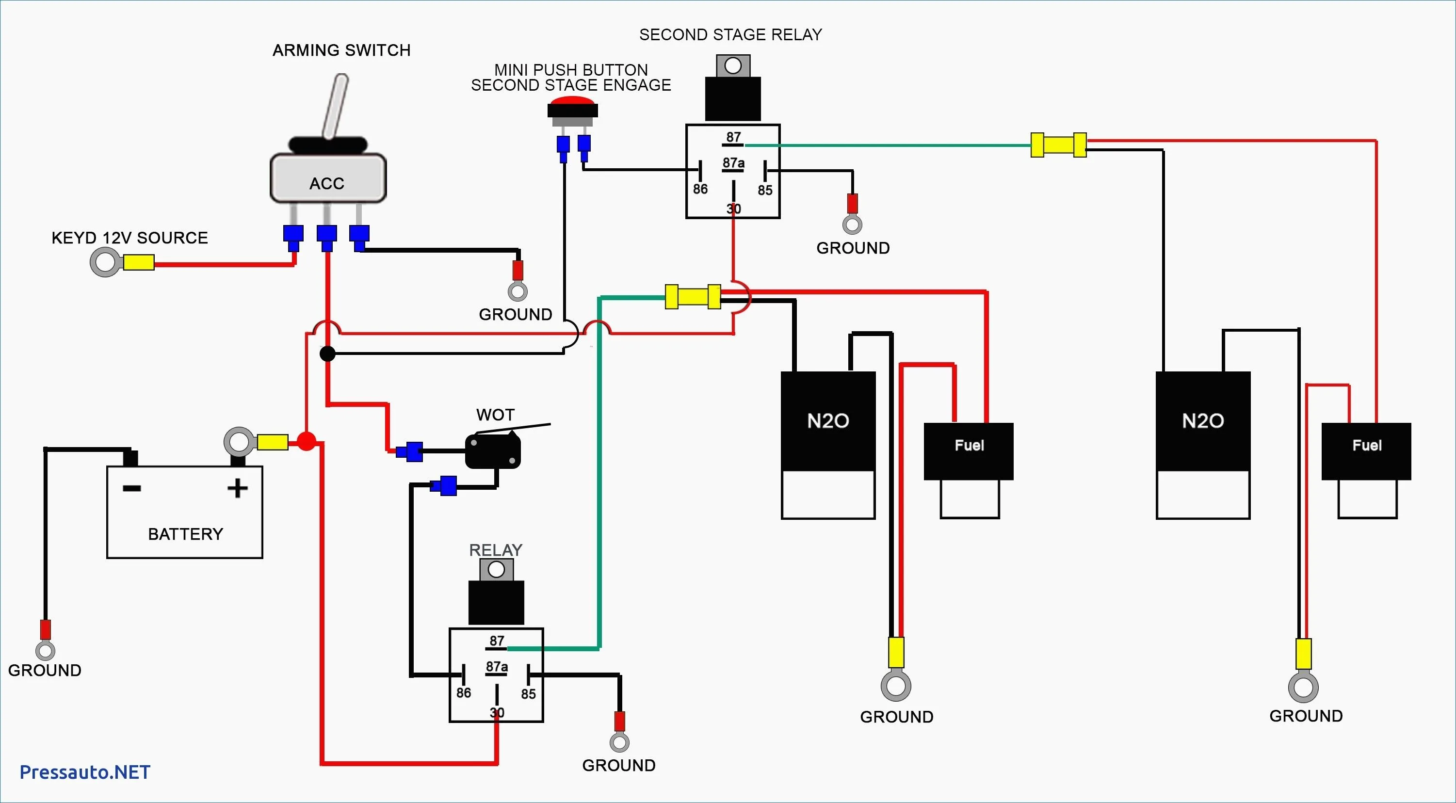 Stereo Battery Wiring Diagram