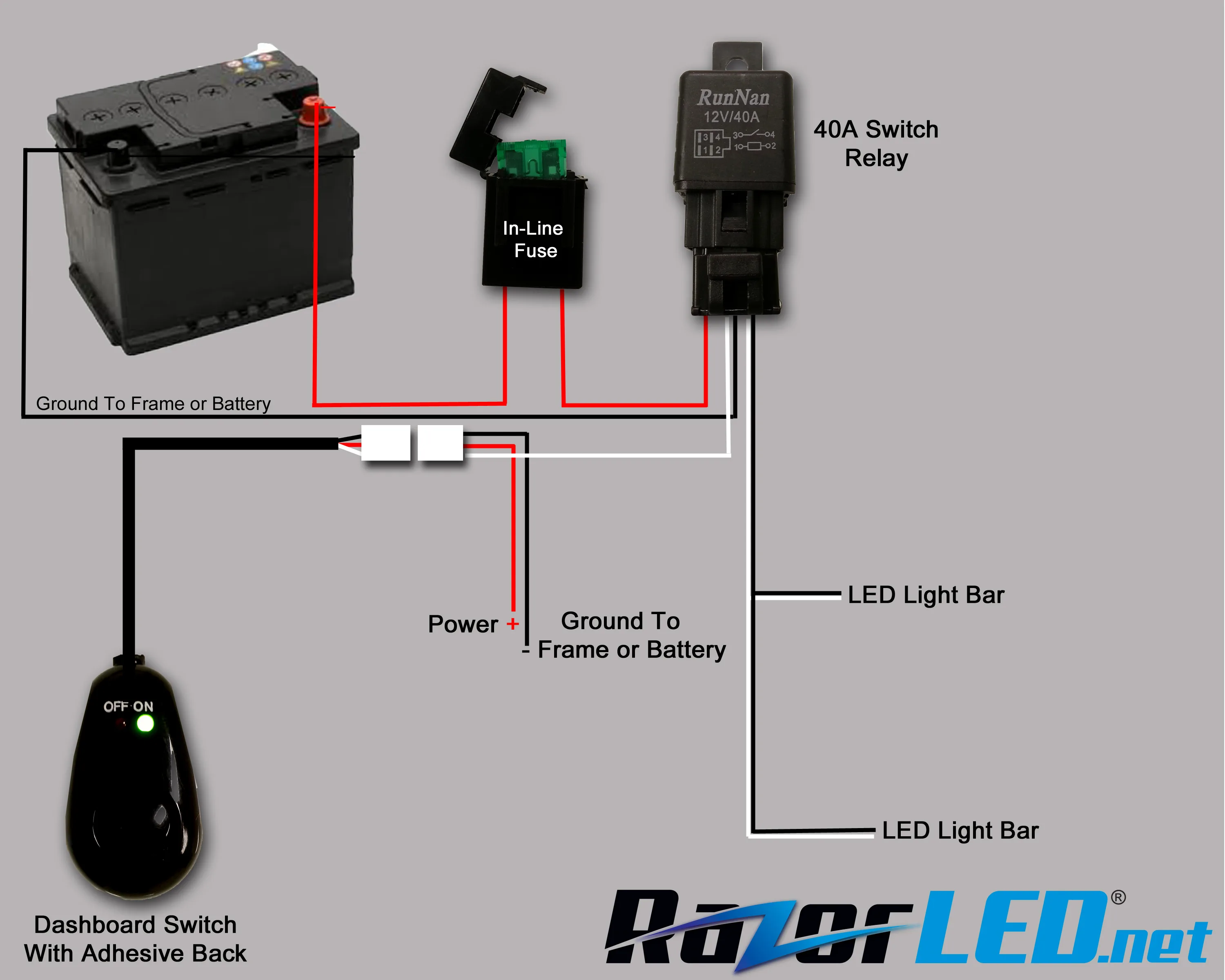 Stl Led Light Bar Wiring Diagrams