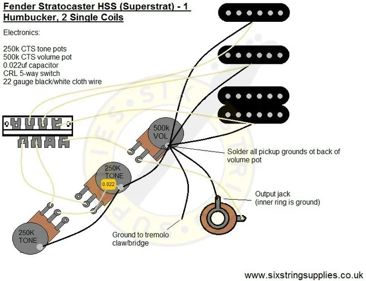 Strat Super Switch Wiring Diagrams