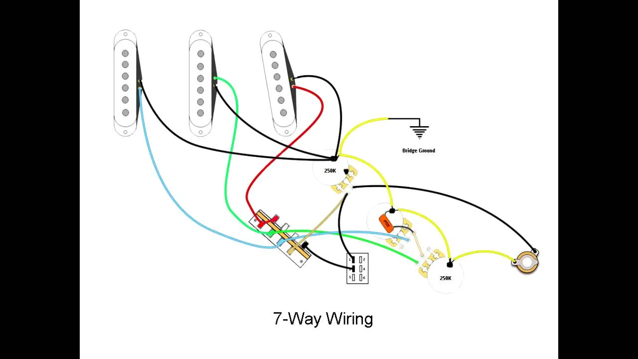 Stratocaster 5 Way Switch Wiring Mods