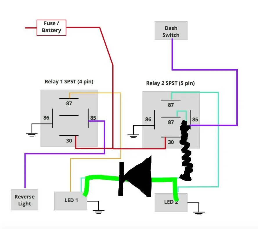 Strobe Light Wiring Diagram General Wiring Diagram