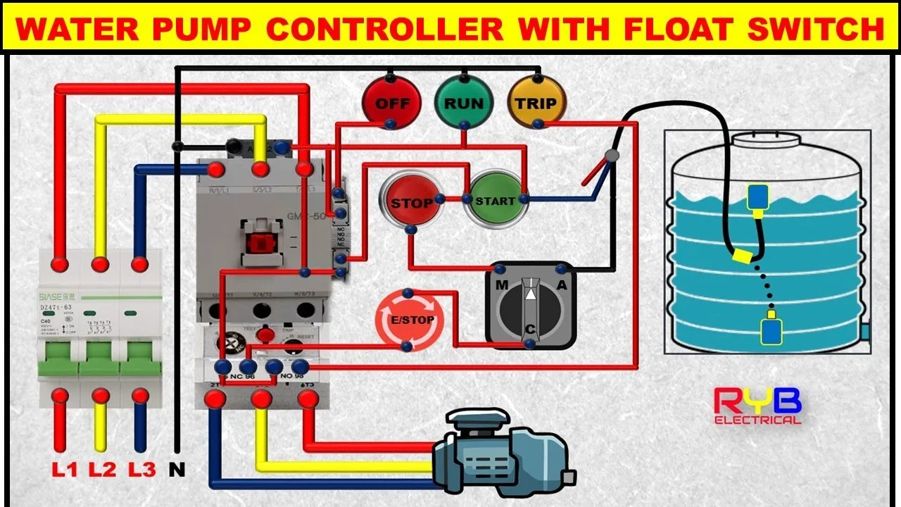 Submersible Pump Float Switch Wiring Diagram Float Switch Wi
