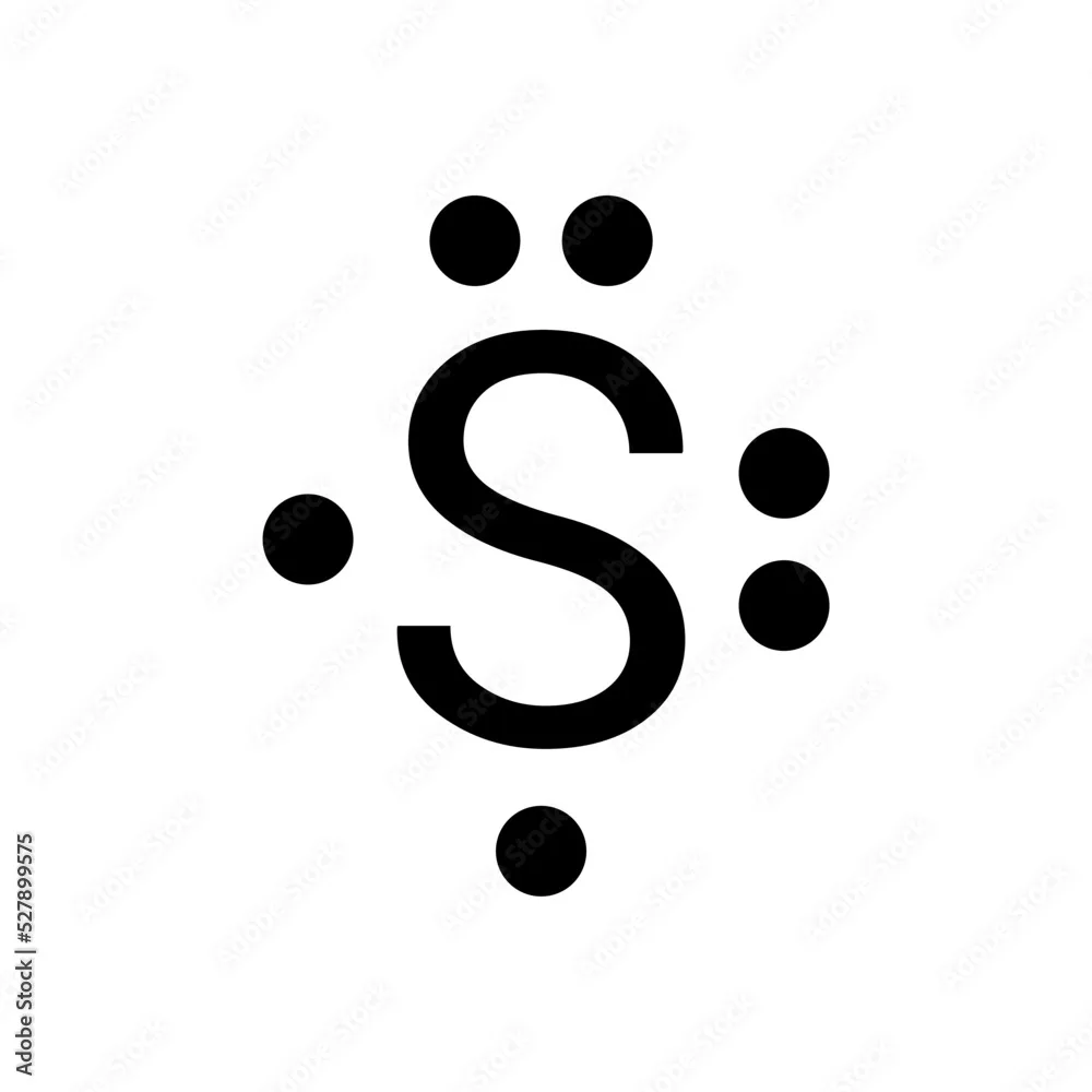 Sulfur Electron Dot Diagram